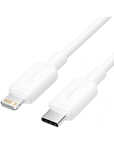 [6922794783515] Vention Data Cable Type-C To Lightning 2m White LAKWH