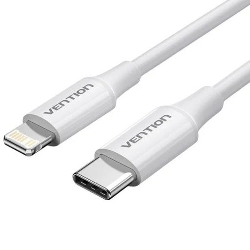 [6922794783508] Vention Data Cable Type-C to Lightning 1m White (LAKWF)