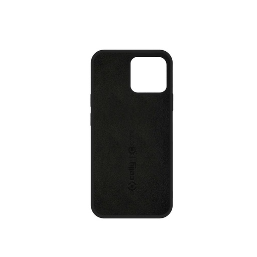 [8021735190622] Custodia Celly iPhone 13 Pro Max cover cromo black CROMO1009BK