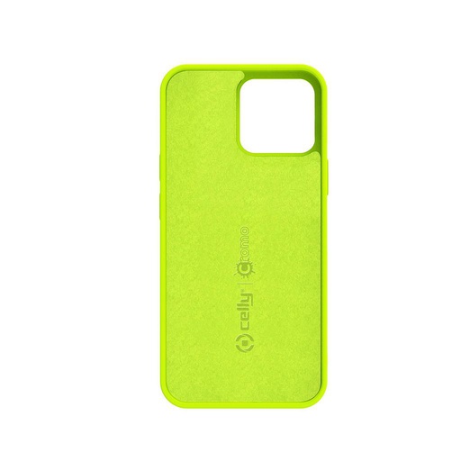 [8021735190585] Custodia Celly iPhone 13 Pro Max cover cromo yellow CROMO1009YLF