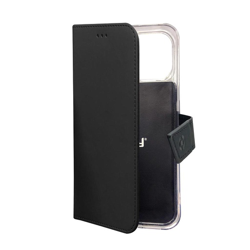 [8021735190301] Custodia Celly iPhone 13 Pro wallet Custodia black WALLY1008