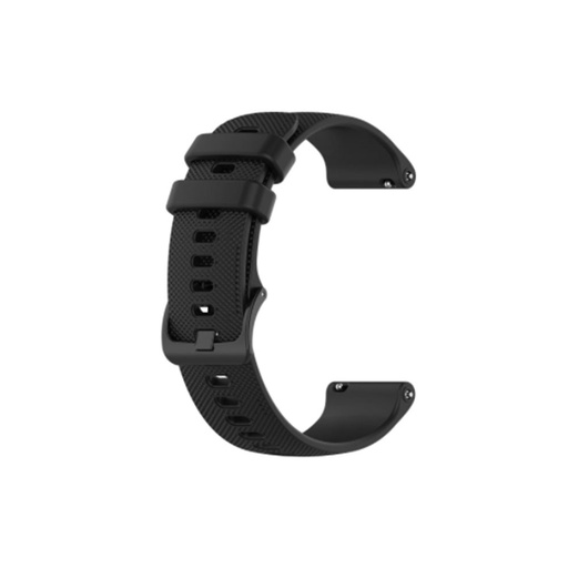 [6970100373110] Amazfit cinturino 22mm in silicone per smartwatch black C0054001010