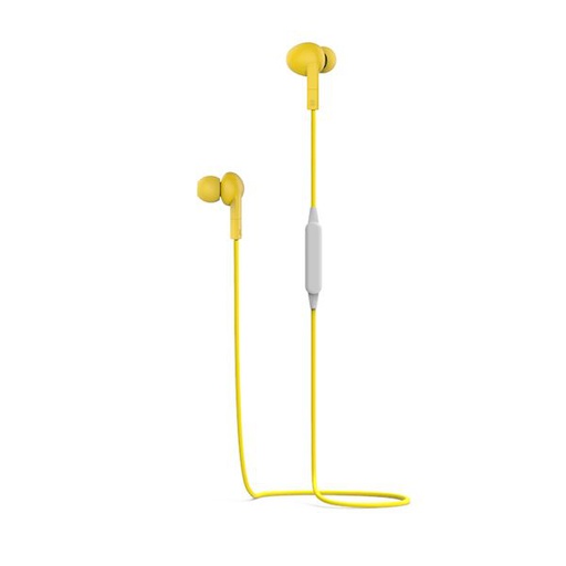 [4713213361795] Earphone bluetooth Celly PANTONE stereo Ear PT-WE001Y yellow