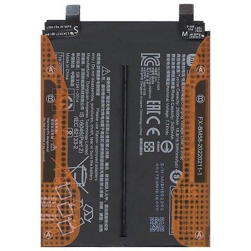 [17604] Xiaomi Battery  Service Pack MI 11T Pro 5G 2107113SG BM58 460200008M1G 460200007R1G 