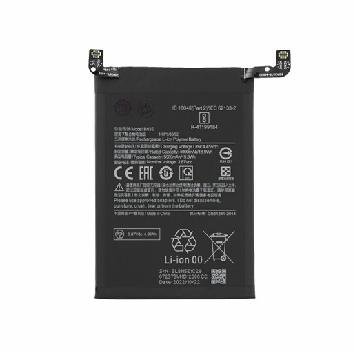 [16381] Xiaomi Battery Service Pack Xiaomi Redmi Note 12 Pro 4G Note 11 Pro 5G Note 11 Pro Poco X4 Pro 5G BN5E 46020000A2LM 46020000CQ1G 46020000A41G