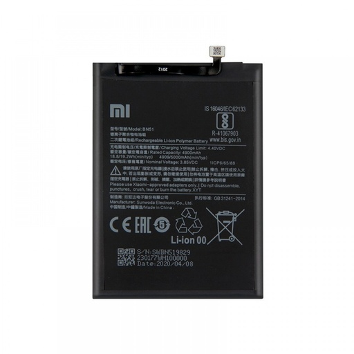 [7468] Xiaomi Batteria Service Pack Redmi 8 Redmi 8A BN51 46BN51W02093