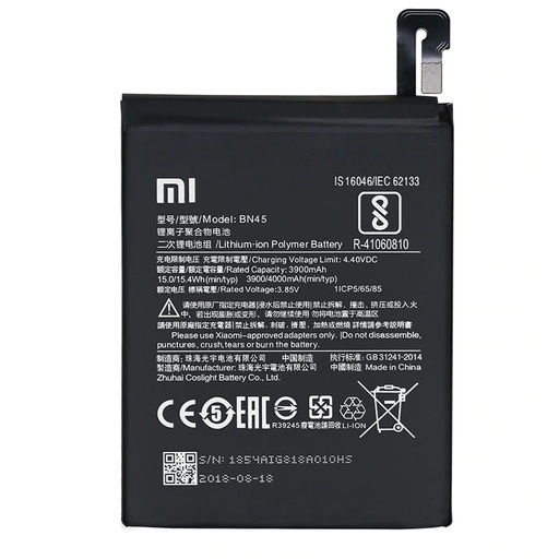 [6248] Xiaomi Battery Service Pack Redmi Note 5 Redmi Note 5 Plus BN45 46BN45A03093
