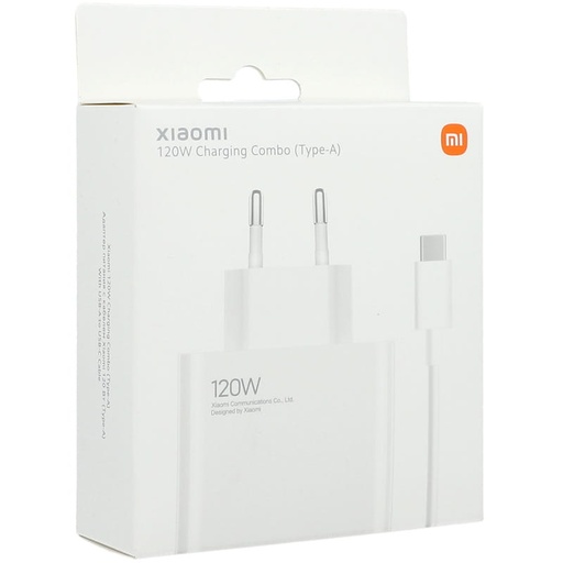 [6941812714638] Xiaomi Charger USB 120W + Cable Type-C White BHR9462EU