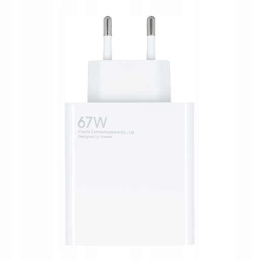 [6941812714393] Xiaomi Caricabatterie USB 67W + Cavo Type-C White BHR9465EU