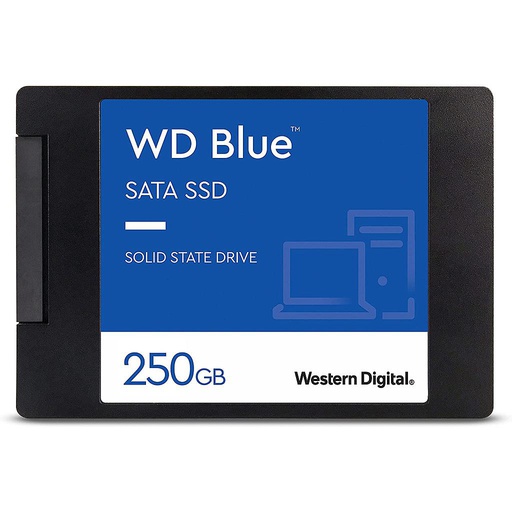 [0718037856339] Western Digital SSD 250GB 2.5" SATA 6Gb/s WD Blue WDS250G2B0A