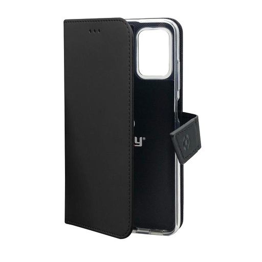 [8021735196259] Case Celly Samsung A13 4G wallet case black WALLY1022