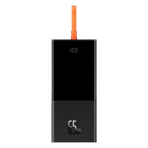 [6953156209022] Baseus power bank 20000 mAh 65W 2 port USB + USB-C Elf digital display black PPJL000001