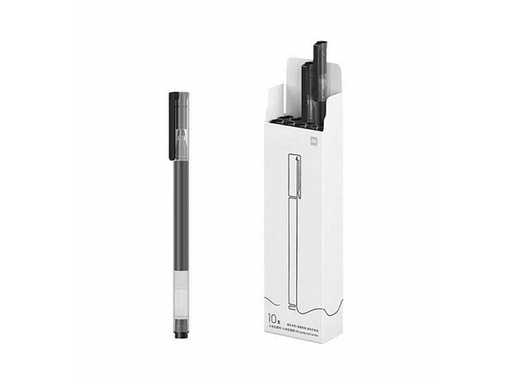 [6934177723650] Xiaomi Gel Pen Ink Black 0,5 mm Pack 10 Pcs BHR4603GL 
