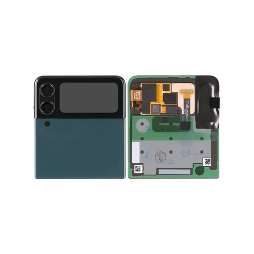[15404] Samsung back cover Z Flip 3 5G SM-F711B green GH97-26773C