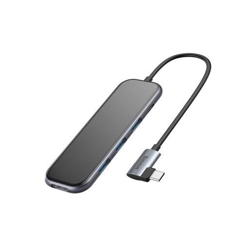 [6953156293021] Baseus Hub USB-C 5 in 1 with 3 USB 3.0, 1 HDMI black CAHUB-BZ0G