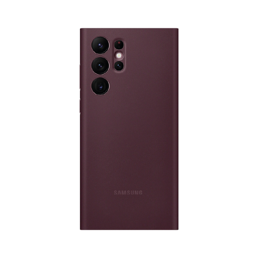 [15437] Samsung back cover S22 Ultra 5G SM-S908B burgundy GH82-27457B