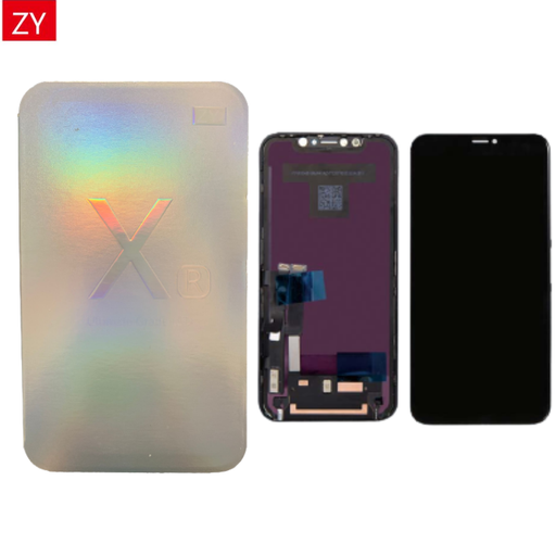 [14611] ZY Display Lcd per iPhone Xr black COF