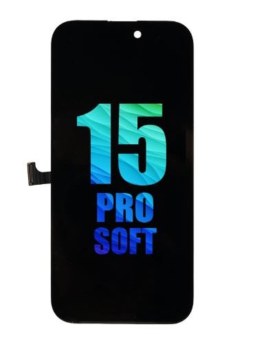 [17451] iTruColor Display Lcd per iPhone 15 Pro Soft OLED