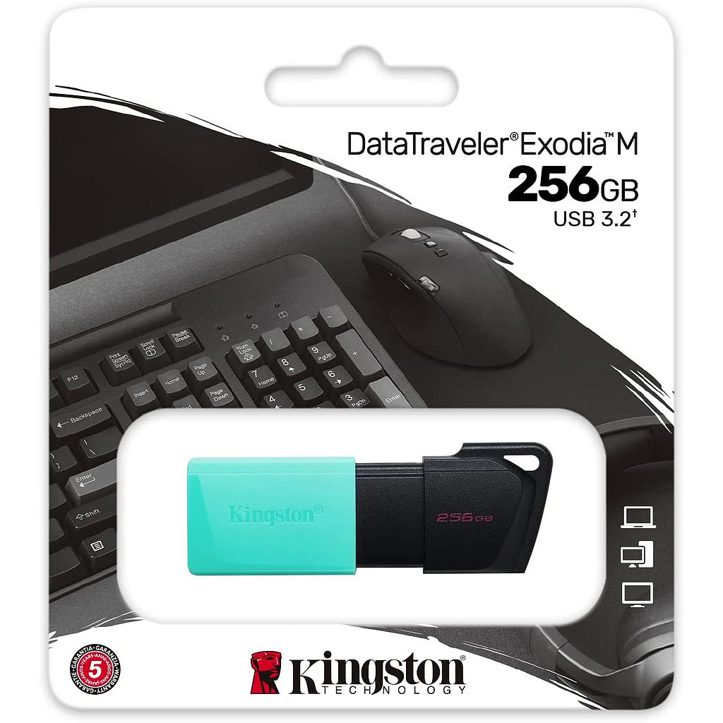 [740617326383] Kingston PenDrive 256GB 3.2 Exodia M DTXM/256GB