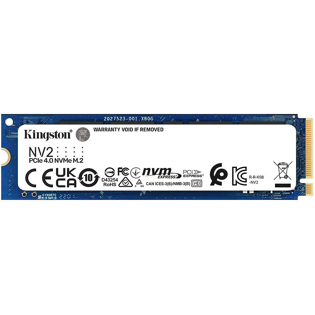[740617329889] Kingston Internal SSD 250GB M.2 NVMe PCIe 4.0 SNV2S/250G