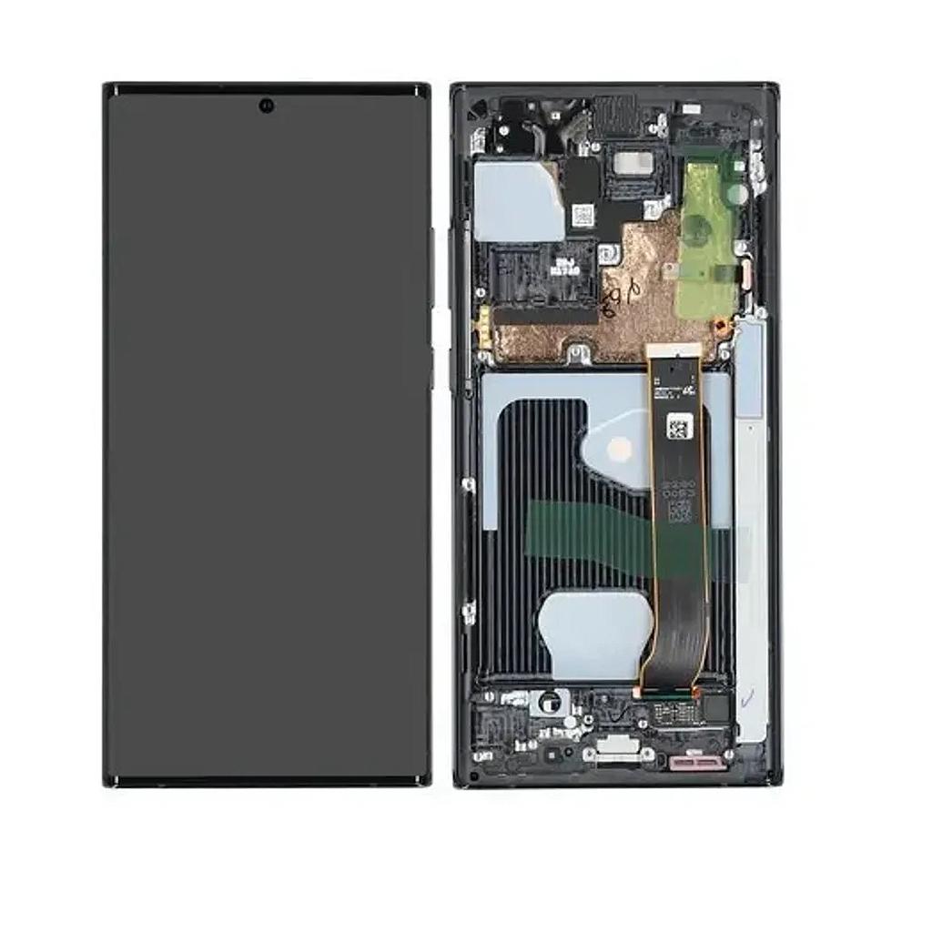 [16342] Samsung Display Note 20 Ultra 5G SM-N986F no camera black GH82-31461A  GH82-31459A