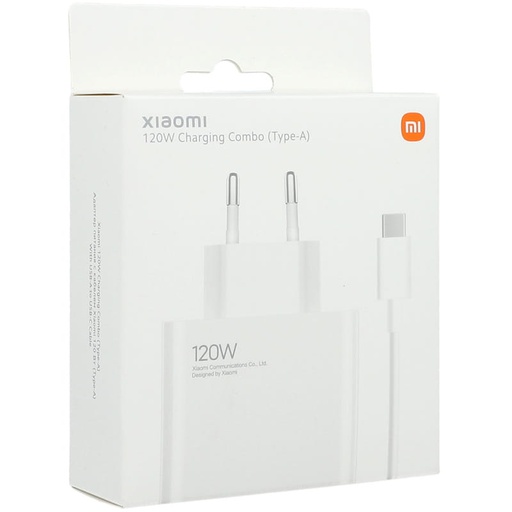 [6934177784286] Xiaomi Caricabatterie USB 120W Mi Combo with cable Type-C white BHR6034