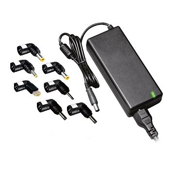 [8099990144131] Techmade universal power supply for notebook 45w with 7 self-selecting adapters TM-ALI45W