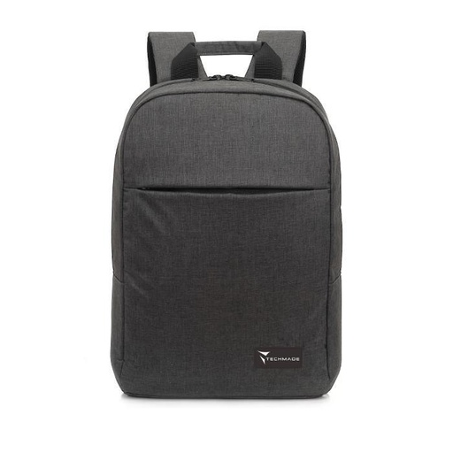 [8099990145183] Techmade Backpack  PC 15.6'' Dark Gray TM-KLB-DGR