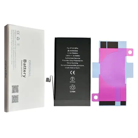 [18500] Apple Battery iPhone 12 iPhone 12 Pro Without Error "Unknown Part" (No Swap) Compatible