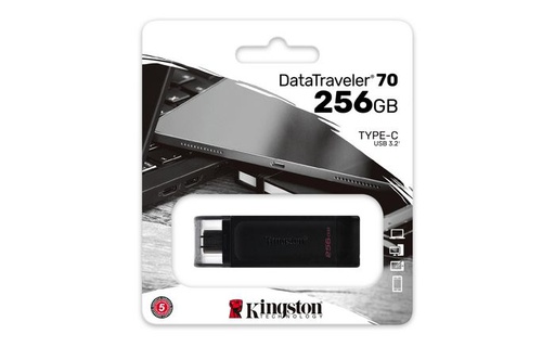 [16884] Kingston PenDrive 256Gb Type-C 3.2 DT70/256GB