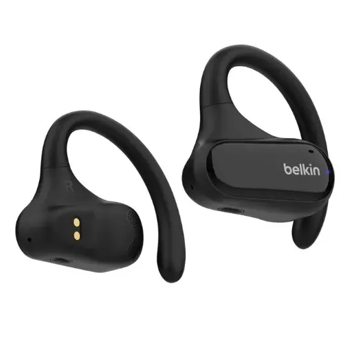 [745883889068] Belkin Earphones Bluetooth SoundForm Clearfit Black AUC013CTBK 