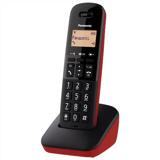 [5025232939848] Panasonic Cordless DECT Red KX-TGB610JTR