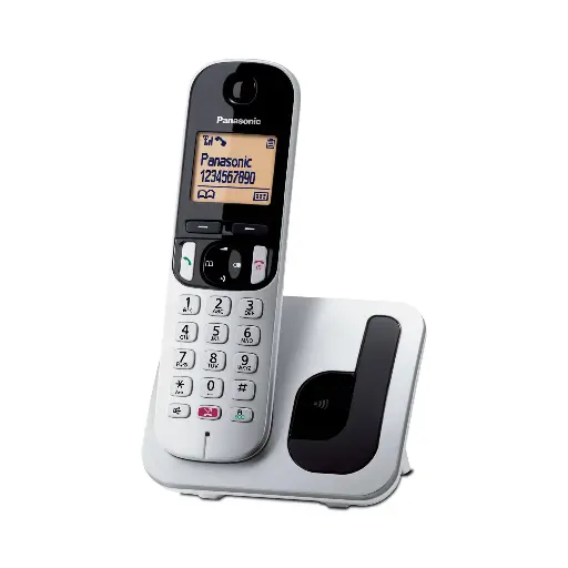 [5025232927678] Panasonic Cordless DECT Silver KX-TGC250JTS