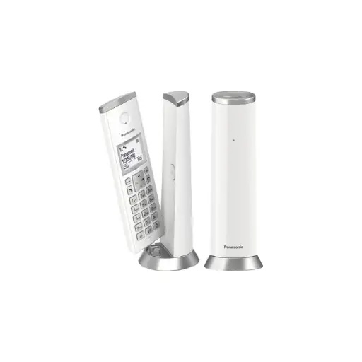 [5025232859375] Panasonic Cordless DECT-GAP White KX-TGK210JTW