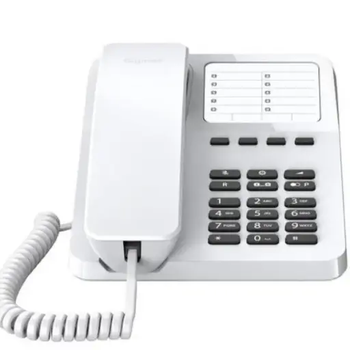 [4250366868837] Gigaset Landline Phone Desk 400 White 0054H6538R102