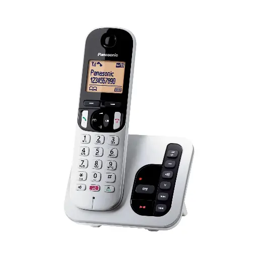 [5025232927692] Panasonic Cordless DECT Silver Segret KX-TGC260JTS