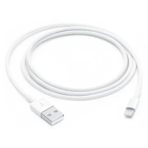 [195949087714] Apple Data Cable Lightning (1m) MUQW3ZM/A (replaces: MUQ93ZM/A)