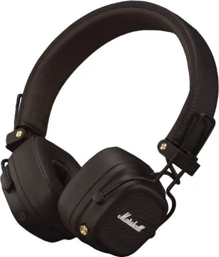 [7340055401128] Marshall Headset Wireless Major V Brown 1006834 