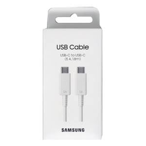 [8806094257533] Samsung Data Cable Type-C 1.8mt white EP-DX510JWEGEU