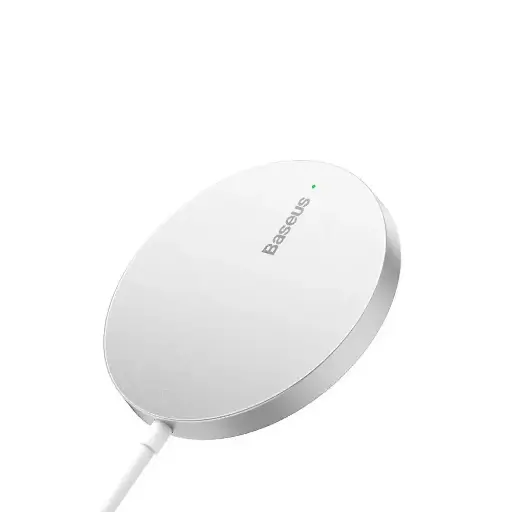 [6932172618650] Baseus Charger Wireless 15W Simple Mini 3 Silver CCJJ040012