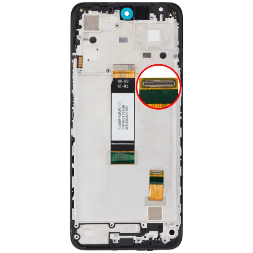 [17516] Xiaomi Display LCD Redmi 12 5G Redmi 12 4G 23053RN02L 23053RN02Y 23053RN02A Con Frame Rigenerato 