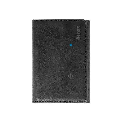 [8099990150231] Etres Smart Wallet Basic con Localizzatore GPS Find My Phone Black ET-TK001