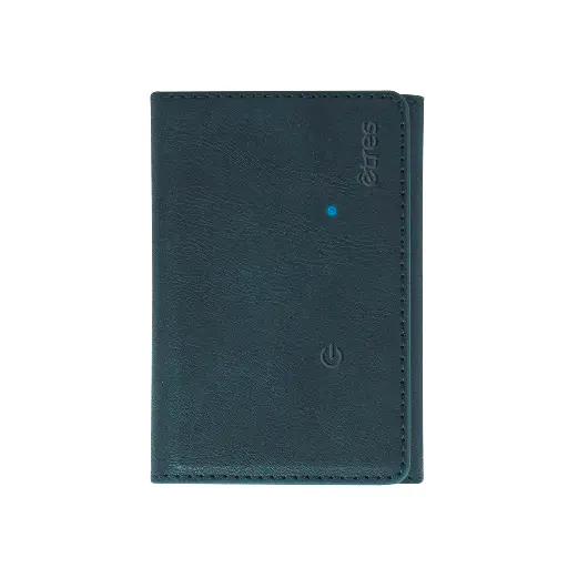 [8099990150248] Etres Smart Wallet Basic con Localizzatore GPS Find My Phone Blue ET-TK002