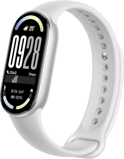 [6932554419813] Xiaomi Smart Band 10 Glacier Silver BHR9735GL