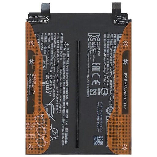 [17604] Xiaomi Batteria MI 11T Pro 5G 2107113SG BM58