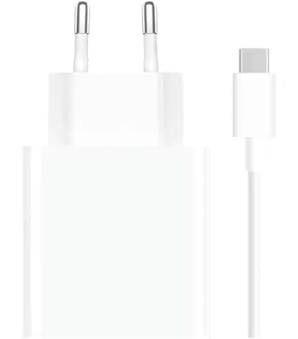 [6941812737941] Xiaomi Caricabatterie 3 Porte (USB + 2 USB-C) 67W GaN Tech + Cavo Type-C (1,5 m) White 2C1A BHR7493EU