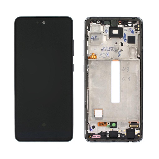 [17678] Samsung Display LCD A52s 5G SM-A528B Black Refurbished
