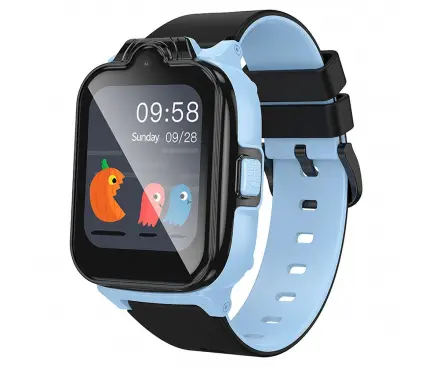 [6942007646369] Hoco Smartwatch With Call For Kids Blue Y104