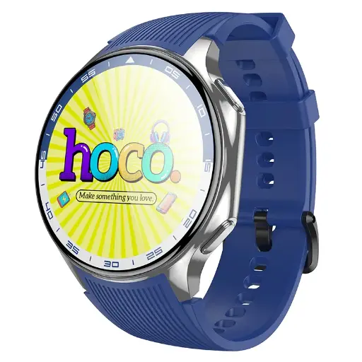 [6942007641012] Hoco Smartwatch With Call Amoled Blue Y24