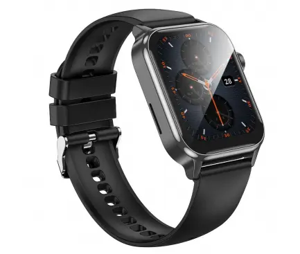 [6942007645416] Hoco Smartwatch With Call Y26 Black